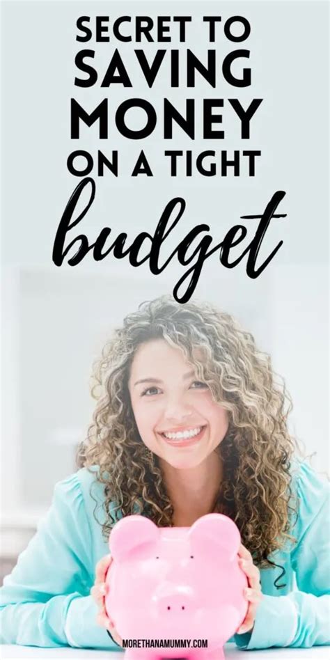 How to Save Money While Living on a Tight Budget