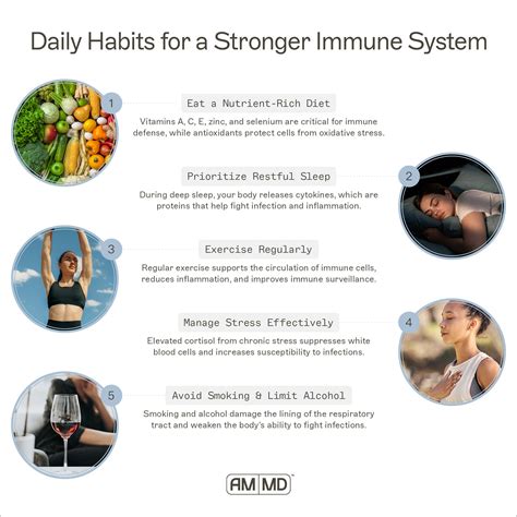 5 Healthy Habits to Build for a Strong Immune System