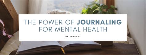 The Power of Journaling for Mental and Emotional Wellness