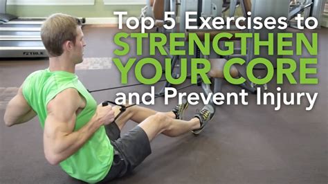 5 Ways to Strengthen Your Core and Prevent Injury