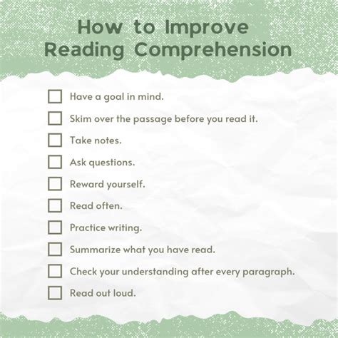 How to Improve Your Reading Skills for Better Comprehension