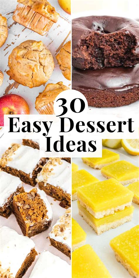 10 Delicious and Simple Desserts You Can Make in 20 Minutes