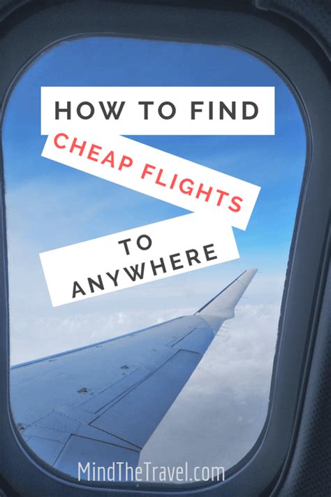 How to Find Cheap Flights and Never Pay Full Price Again