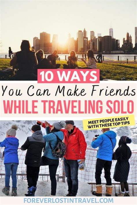 How to Make Friends While Traveling Solo