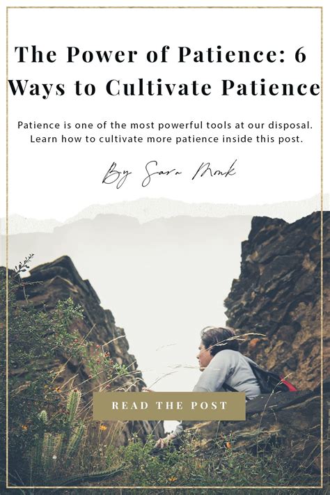 How to Cultivate Patience and Enjoy the Present Moment