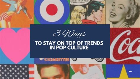 How to Stay Updated on the Latest Pop Culture Trends