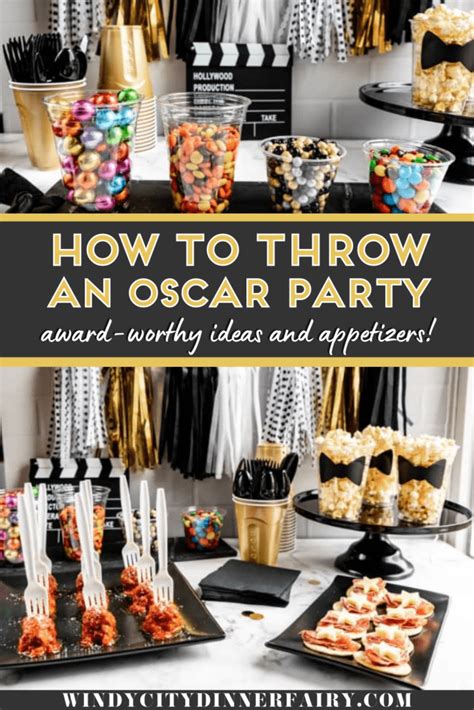How to Host the Ultimate Oscars Viewing Party